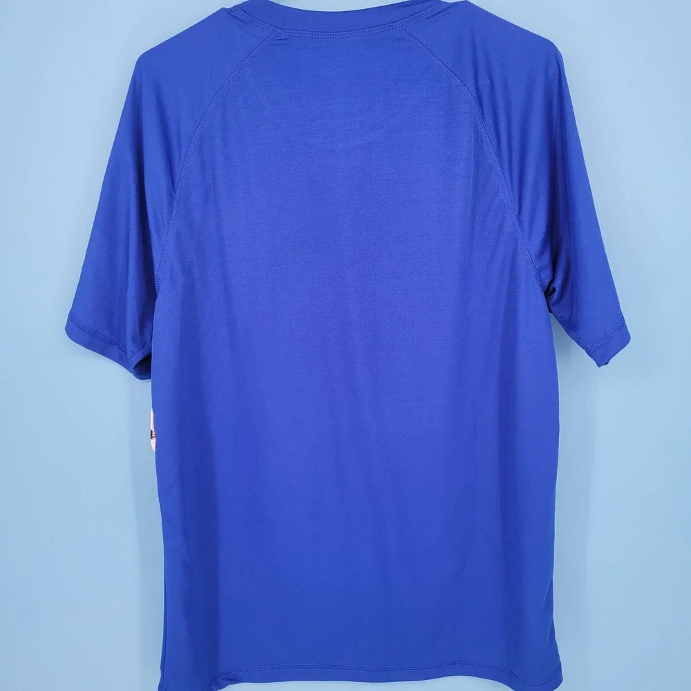 NEW Disney Parks Blizzard Beach Rash Guard Mens Medium Mickey Mouse UPF 50+ NWT